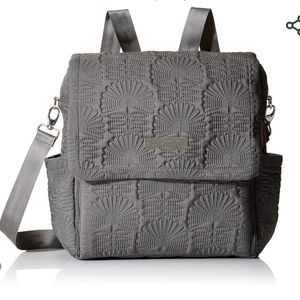 PETUNIA PICKLE BOTTOM gray Diaper bag